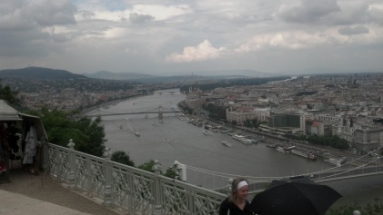 Budapeste vista da Citadella